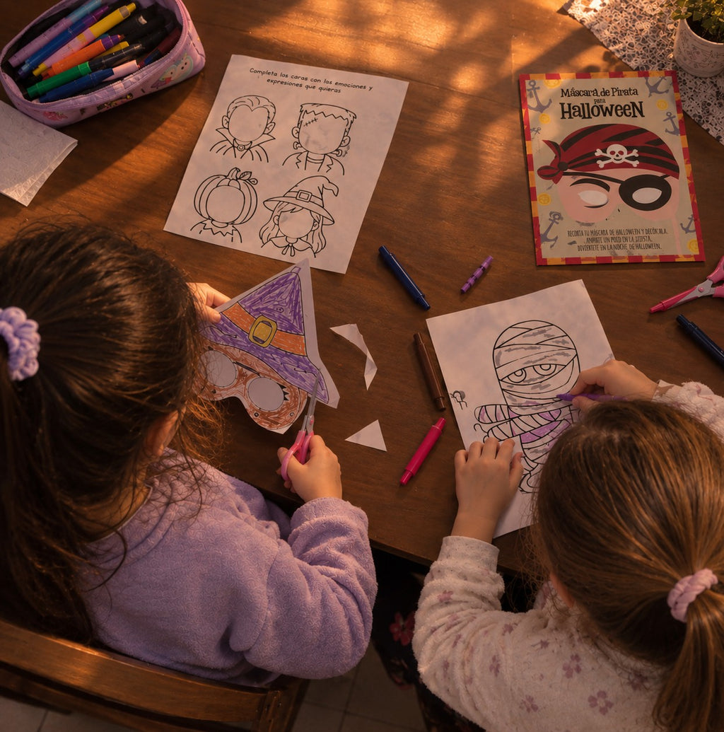 Kit de Actividades Halloween para Niños (3 a 6 años)
