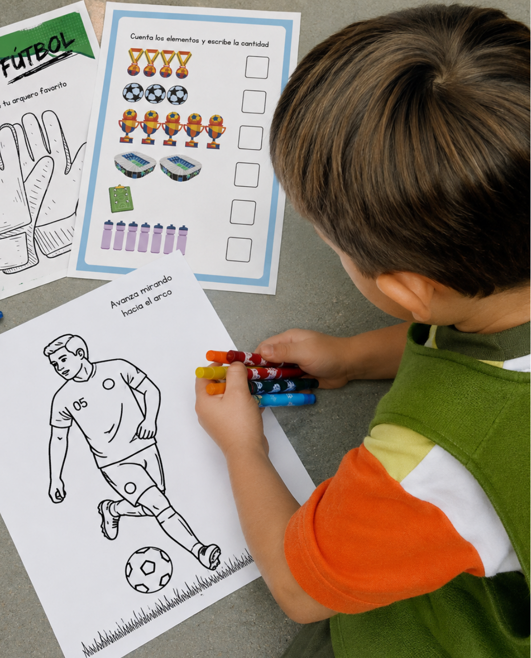 Proyecto Fútbol - Para peques de 3 a 6 años (Versión PDF)